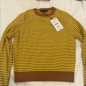 Women’s Zara Striped Crewneck Sweater
